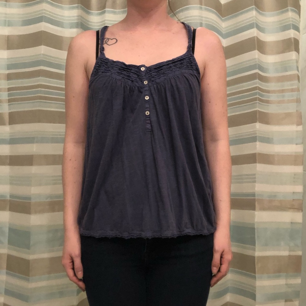 Razor back American eagle tank top